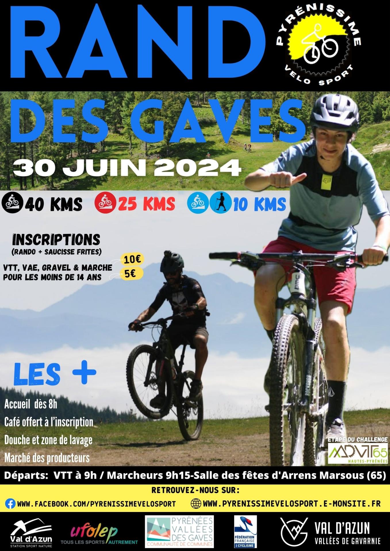 gite les alberts / evenements / pyrénissime rando des gaves