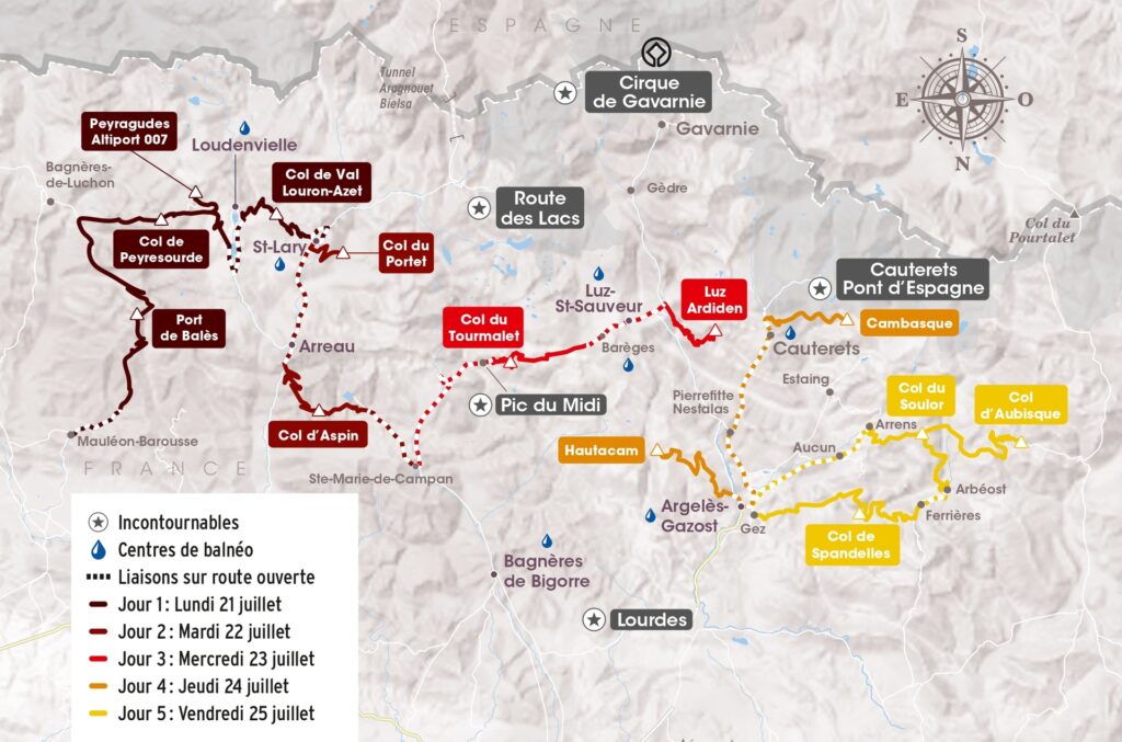 gite les alberts / evenements / pyrenees cycl'n trip