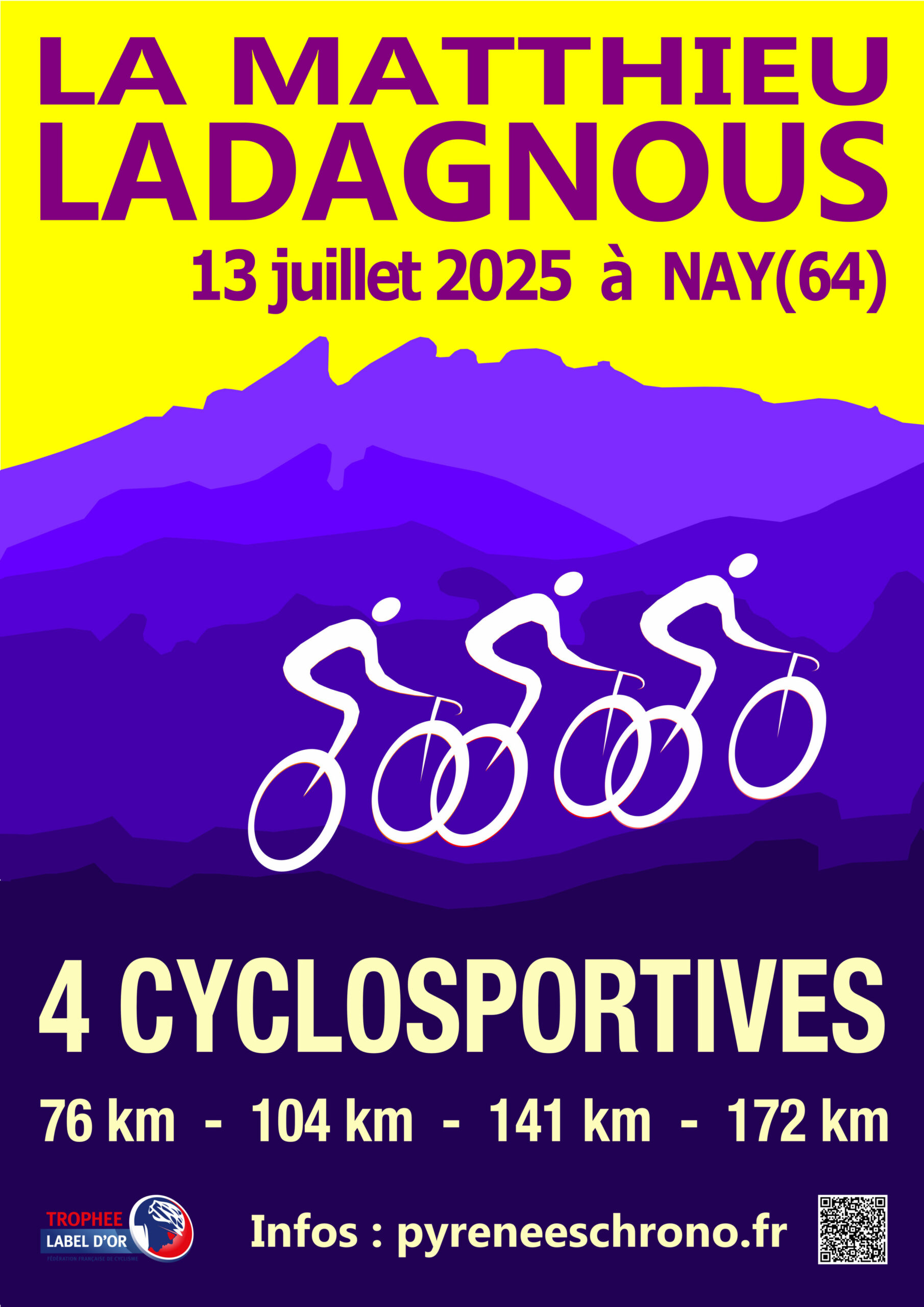 gite les alberts / evenements / cyclosportive la matthieu ladagnous
