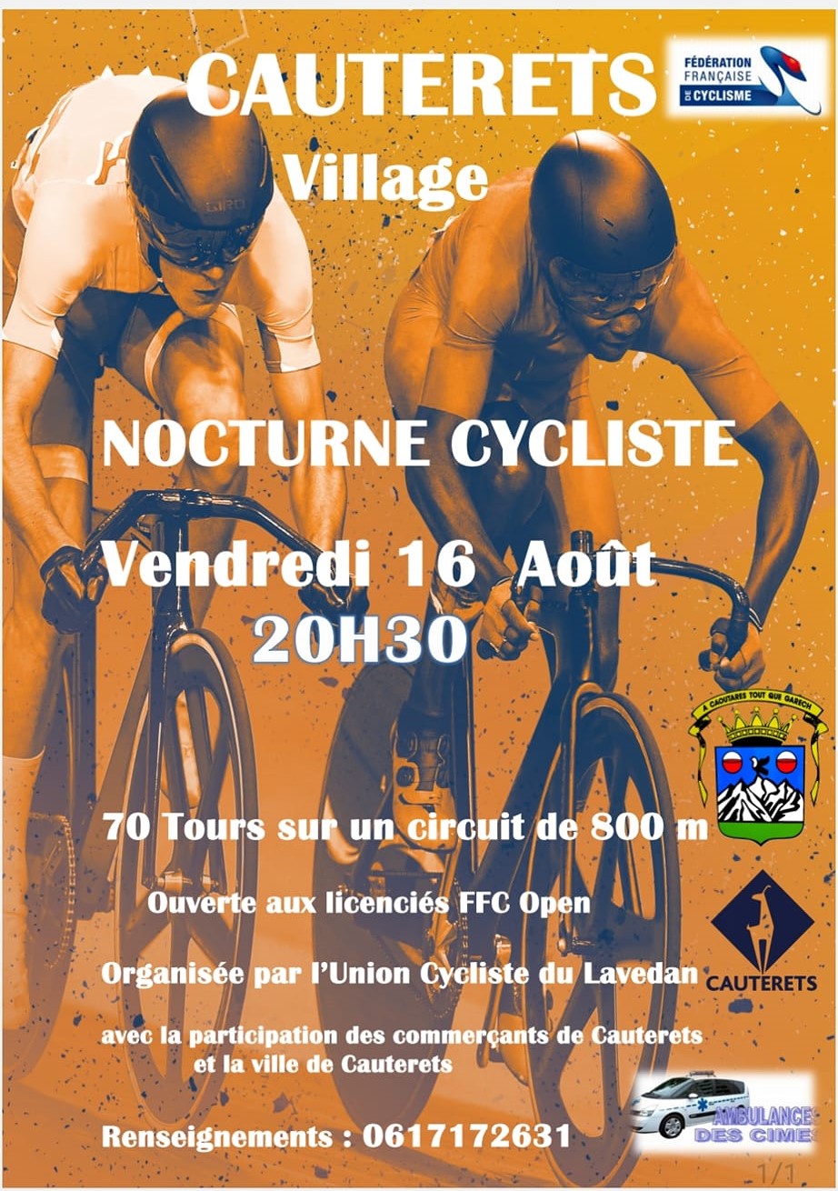 gite les alberts / evenements / montée de cauterets de nuit