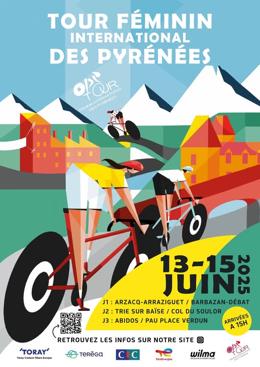 gite les alberts / evenements / tour féminin international des pyrenees